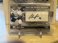 2013-14 Heroes & Prospects #A-AP Alexis Pepin Class of 2014 autograph