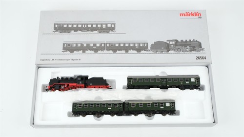 Märklin H0 26564 Zugpackung BR 24 + Umbauwagen DB  Wechselstrom | Zustand: Gebraucht