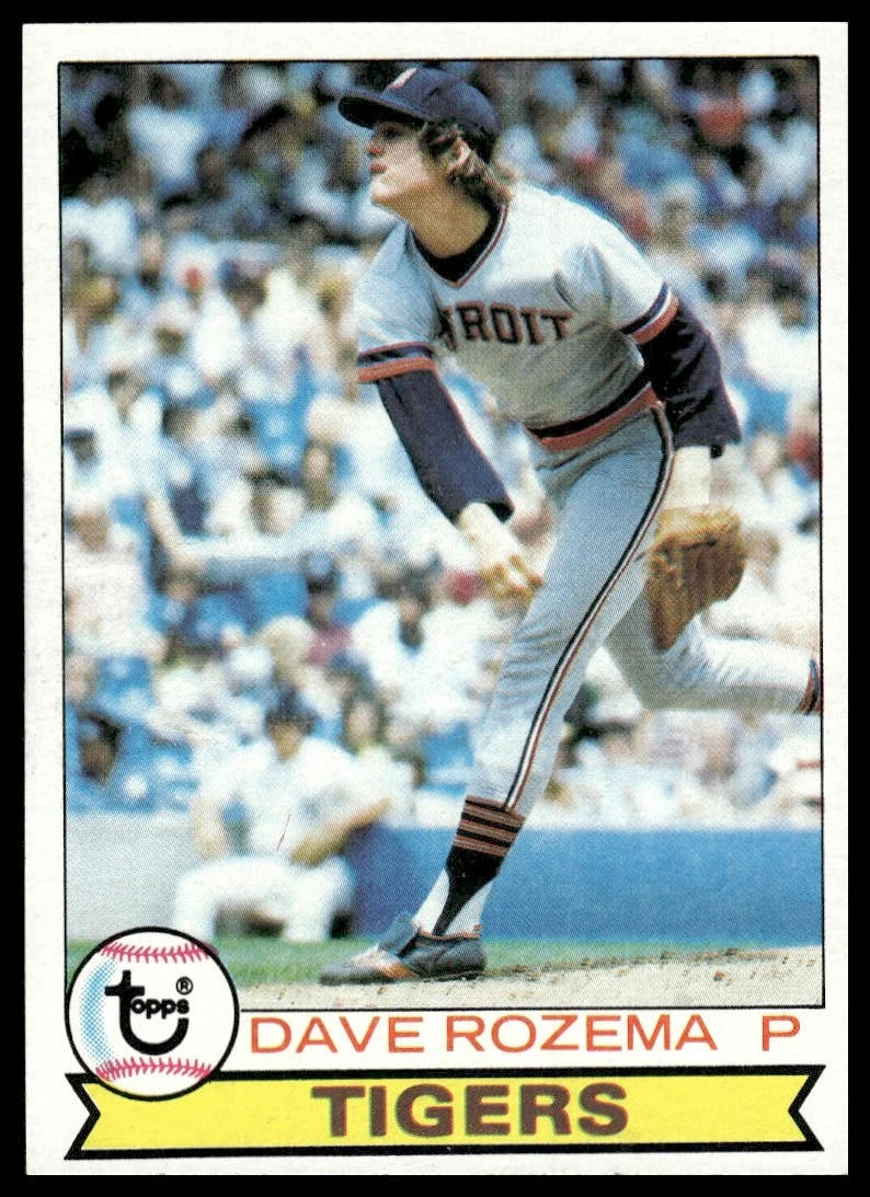 1979 Topps #33 Dave Rozema Detroit Tigers NM+