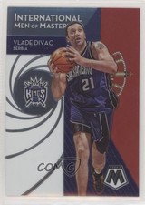 2019-20 Panini Mosaic International Men of Mastery Vlade Divac #18 HOF 03jn