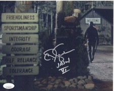 CJ Graham signed 8x10 Photo Jason Voorhees Friday the 13th Part VI Jason Lives