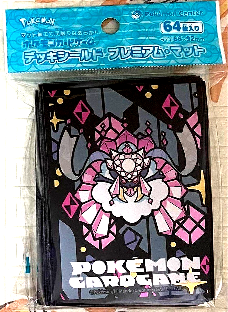 Pokemon Official Deck Shield Mega Diancie 64 Sleeve Japanese NEW
