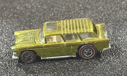 Vintage 1969 Hot Wheels Redline Yellow Classic Nomad