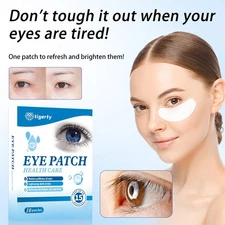 10Pc Lutein Eye Patches, Anti-Aging Hydrogel Moisturizer Dark Circles & Wrinkles