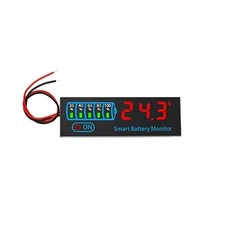 7 55V LiIon Battery Tester with Multiple Measurement Options and LED Display