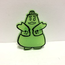 Vtg McDonalds 1970's Grimace Shamrock Shake Uncle O'Grimacey Plastic Toy Ring