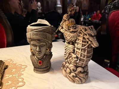Disney Cruise Destiny Haunted Mansion Parlor The Poseidon Tiki Mug