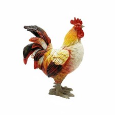 Bunte Hahn Dekofigur Au&szlig;en Deko-Hahnfigur Dekorativ f&uuml;r Au&szlig;enbereich, Landschaft