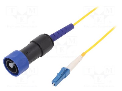 Singlemode Simplex (SM) PIN: 1 LWL-Patchkabel Bajonett