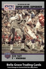 1990-91 Pro Set Super Bowl XXV Silver Anniversary Ron Yary #62 Minnesota Vikings
