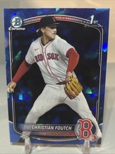 2025 Bowman Chrome Draft Sapphire Edition - Christian Foutch #BDC-127 (RC)