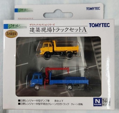 TOMYTEC Geo Colle The Track Collection Construction Site Truck Set A Nscale