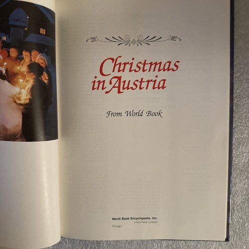 Weltbuch Weihnachtsreihe Weihnachten in Österreich 1982 Vintage Buch schneller Versand - Bild 3 von 7