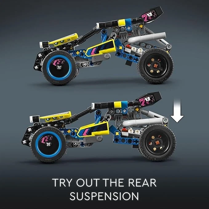LEGO Technic 42164 | Off-Road Race Buggy Buildable Car Toy - Image 3 of 4