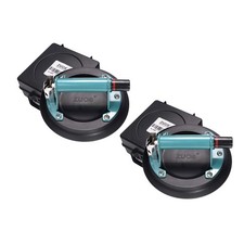 Glass suction cup 8" 2 PACK Vacuum suction Metal handle ABS pump 560lbs capacity