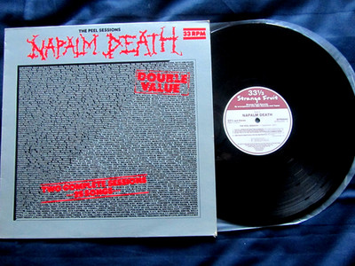 NAPALM DEATH  - THE PEEL SESSIONS - LIMITED EDITION -VINYL LP  N/M