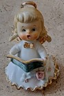 Geo Z LEFTON "Naughty Angel" Bell hidden Puppy  Vintage 50s Signed — photo 1