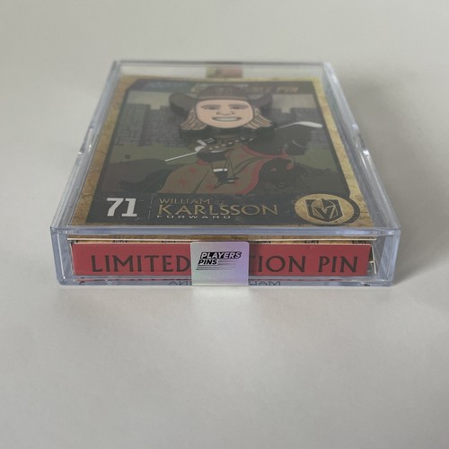 WILLIAM KARLSSON Limited Edition 2024 Preseason Pin Vegas Golden Knights SGA - Picture 5 of 6