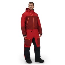 Ski-Doo Snowmobile 440932 Men's BC Kona One-Piece Suit, XL, Brick Red