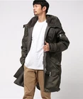 AllSaints Mason Parka Size S Oversized Mens Army Green Heavy Coat $700