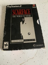 Scarface Collector Edition - Sony PlayStation 2. PS2. Complete. Slip COVER. DVD