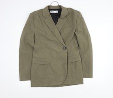 Giacca tuta donna media Zara, monopetto, risvolto intagliato