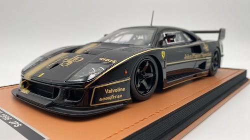 TM18410A Tecnomodel Ferrari F40 LM 1996 JPS Black Gold 1/18 - Foto 3 di 7
