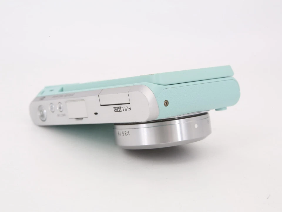 [Bueno, envío rápido] Kit de lentes Samsung NX Mini cámara azul 9 mm Foto 2 de 4