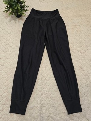 Old Navy Active Power Soft Black High Rise Legging Jogger Pants, Size Small