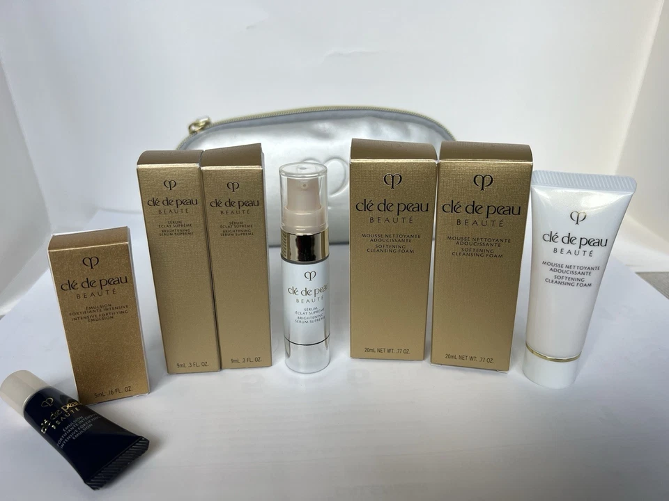 Cle de Peau смягчающая очищающая пена интенсивная укрепляющая эмульсионная сыворотка - Изображение 3 из 4