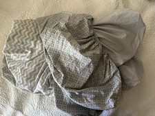 Lot of 3 Pack N Play Sheets - girl/boy/gender neutral - gray