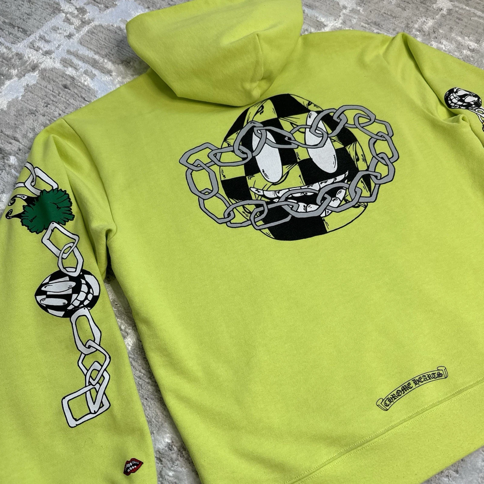 Felpa con cappuccio Chrome Hearts Matty Boy Link Pullover