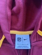 Washington Commanders Nike Full Zip Hoodie Burgundy Jacket Men’s Medium NWT