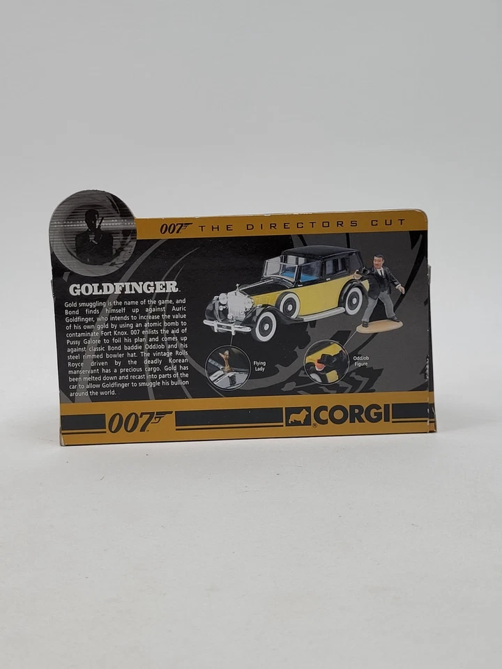 CORGI 007 The Directors Cut Rolls Royce Goldfinger No. CC06803 1:36 Scale - Image 2 of 4