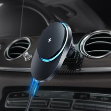 For Mercedes Benz E Class 2017 2023 Magnetic Wireless Charger Car Phone Holder