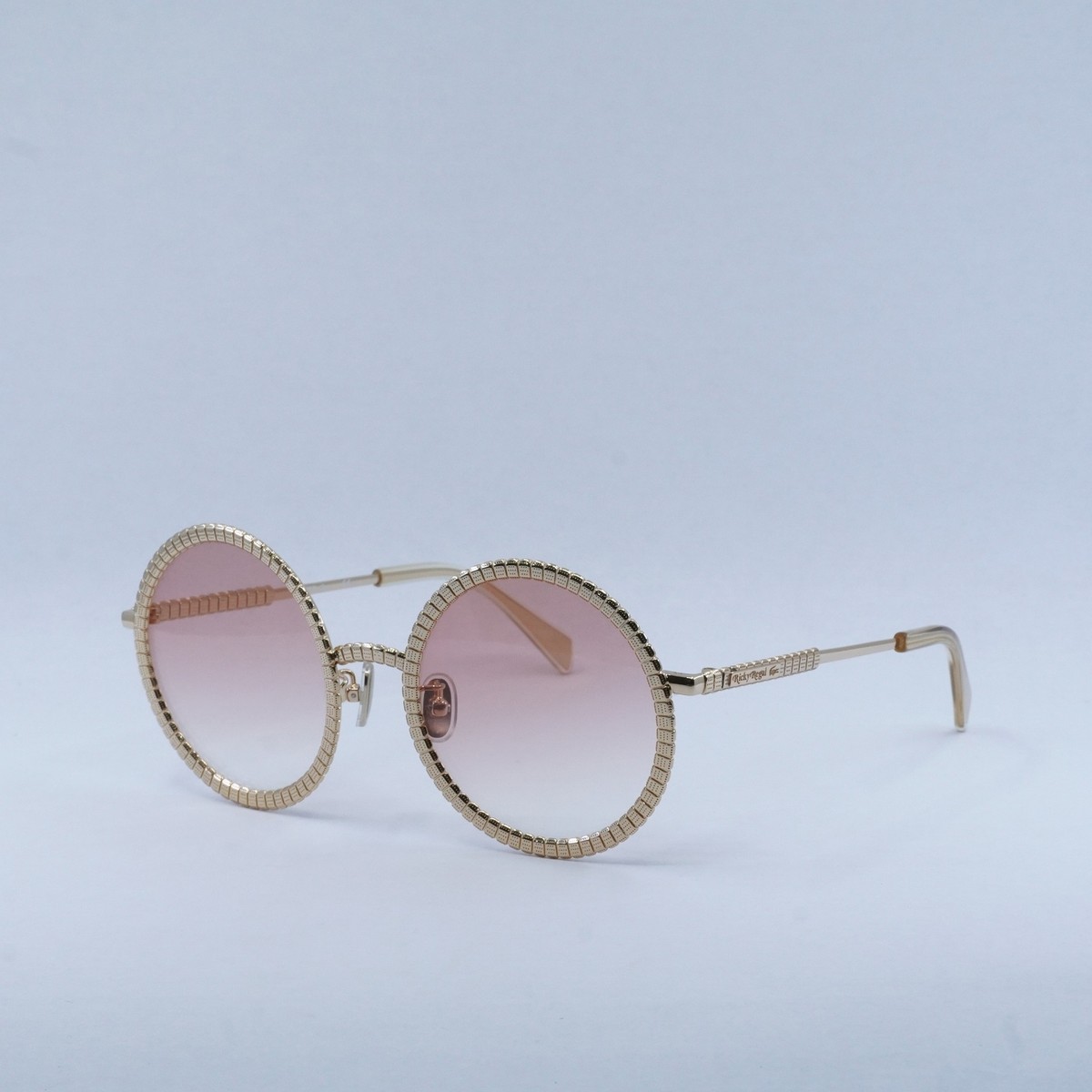 LACOSTE L252S Ricky Regal 712 Light Gold/Pink Gradient 58-21  display picture 2