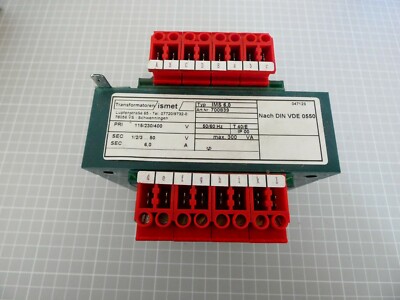 1 x ismet Transformator IMS 6,0 700839 nach DIN VDE 0550