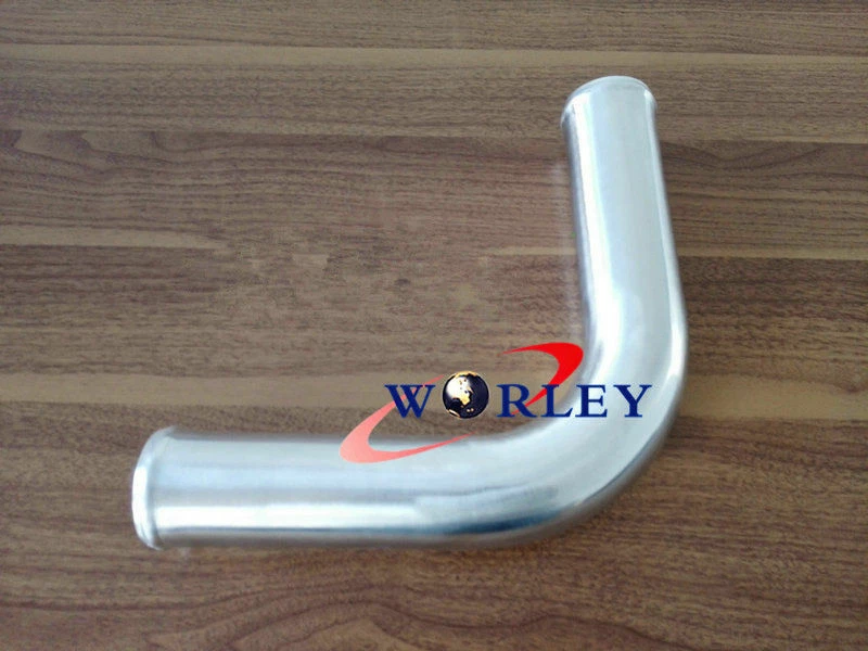 Tubo intercooler turbo de aluminio codo de 90 grados 4" 102 mm L = 550 mm Foto 4 de 4