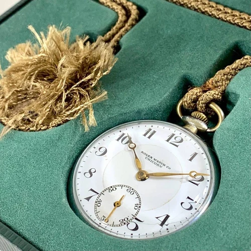 Rolex Unicorn Pocket Watch Small Second 42mm Manual winding Antique Working item