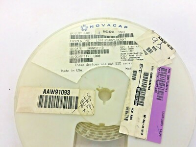 (25 PIECE LOT) LS1812N182K302NXT, NOVACAP CAP CER 1800PF 250VAC C0G ...