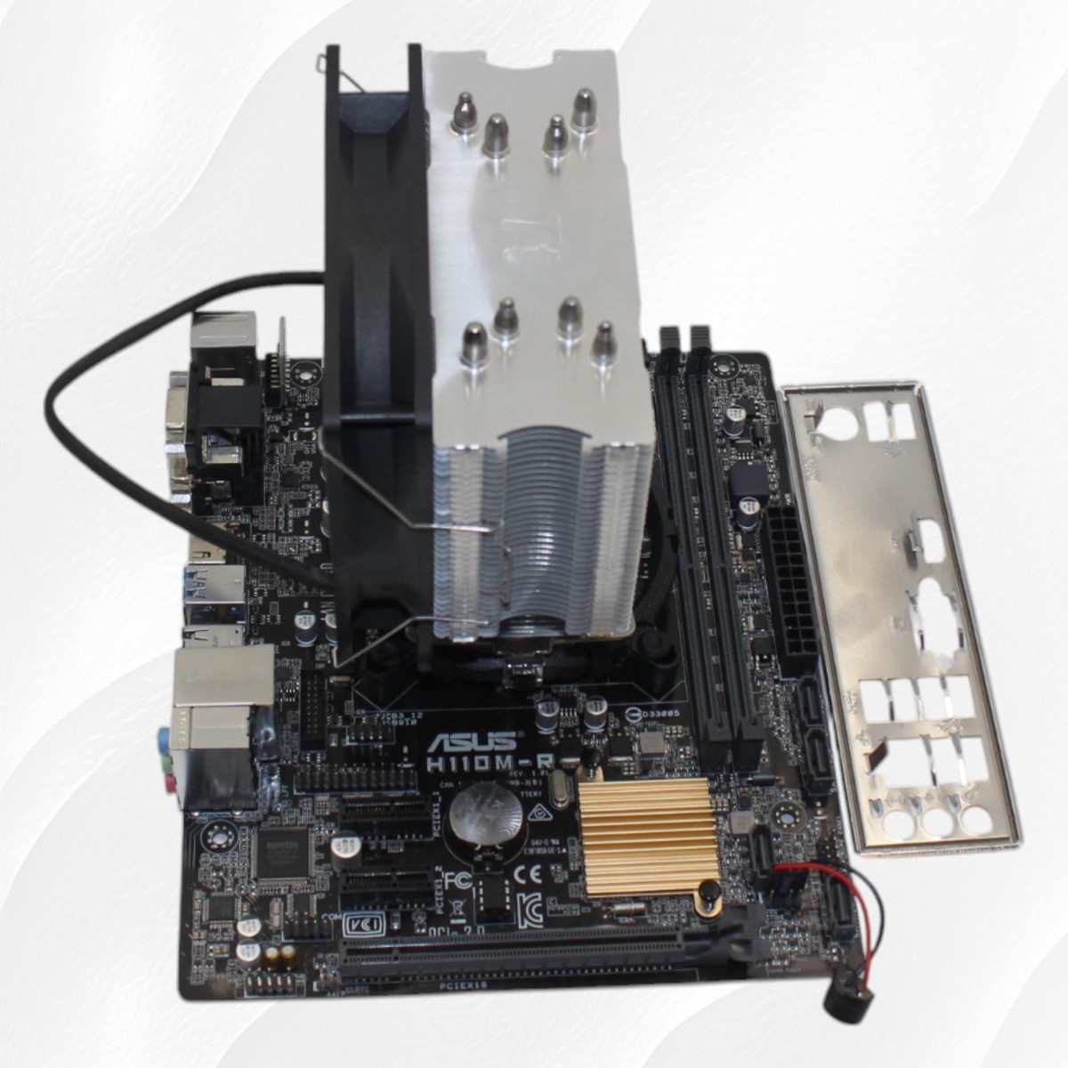 ASUS H110M-R Intel 6th/7th Gen Motherboard W/Heatsink & I/O Shield