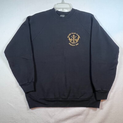 Vintage 90s Golden Valley Classic Motor Cycle Club Screen Stars Sweatshirt 1995