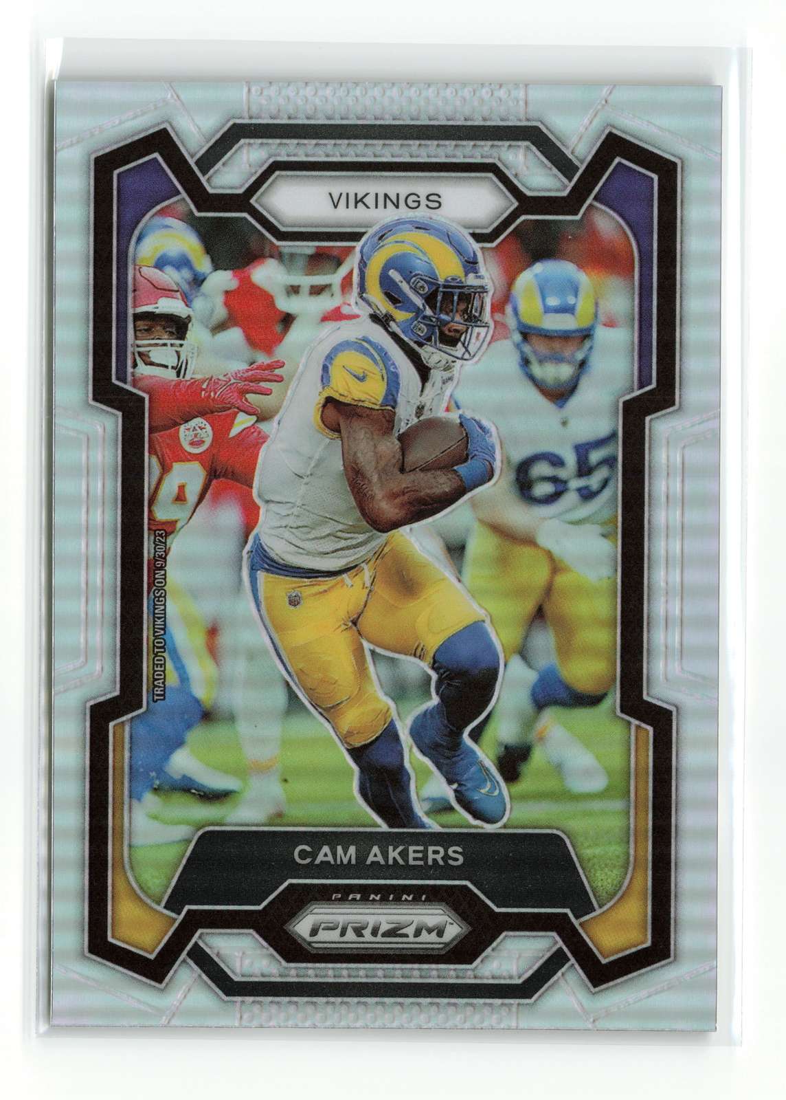 CAM AKERS #164 2023 PANINI PRIZM VIKINGS SILVER