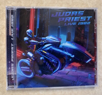 【激レア！プロモLP】JUDAS PRIEST /Special DJ Copy Judas Priest - Live 1982 CD 2023 Expensive Woodland Recordings UK
