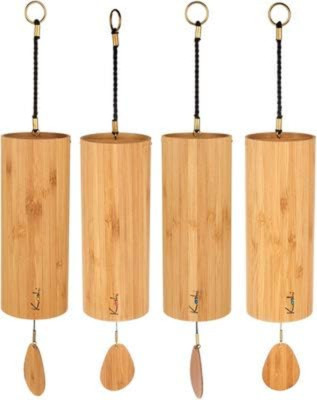 4 Element Chime Set: Terra, Aqua, Aria, Ignis for Harmony & Balance
