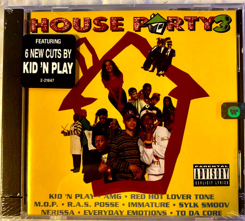 House Party 3 MOVIE Soundtrack CD Kid n Play/AMG/To Da Core- OOP RARE SEALED