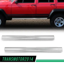 Fit For 84-01 Jeep Cherokee/ Comanche 84-96 Wagoneer Slip-on Rocker Panel 4 Door