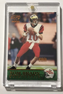 2000 Pacific - Rookie Tom Brady #403 Copper /75 (RC) for sale