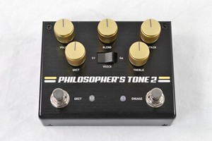 Used Pigtronix PT2 Philosopher's Tone 2 Optical Compressor Guitar Effects Pedal