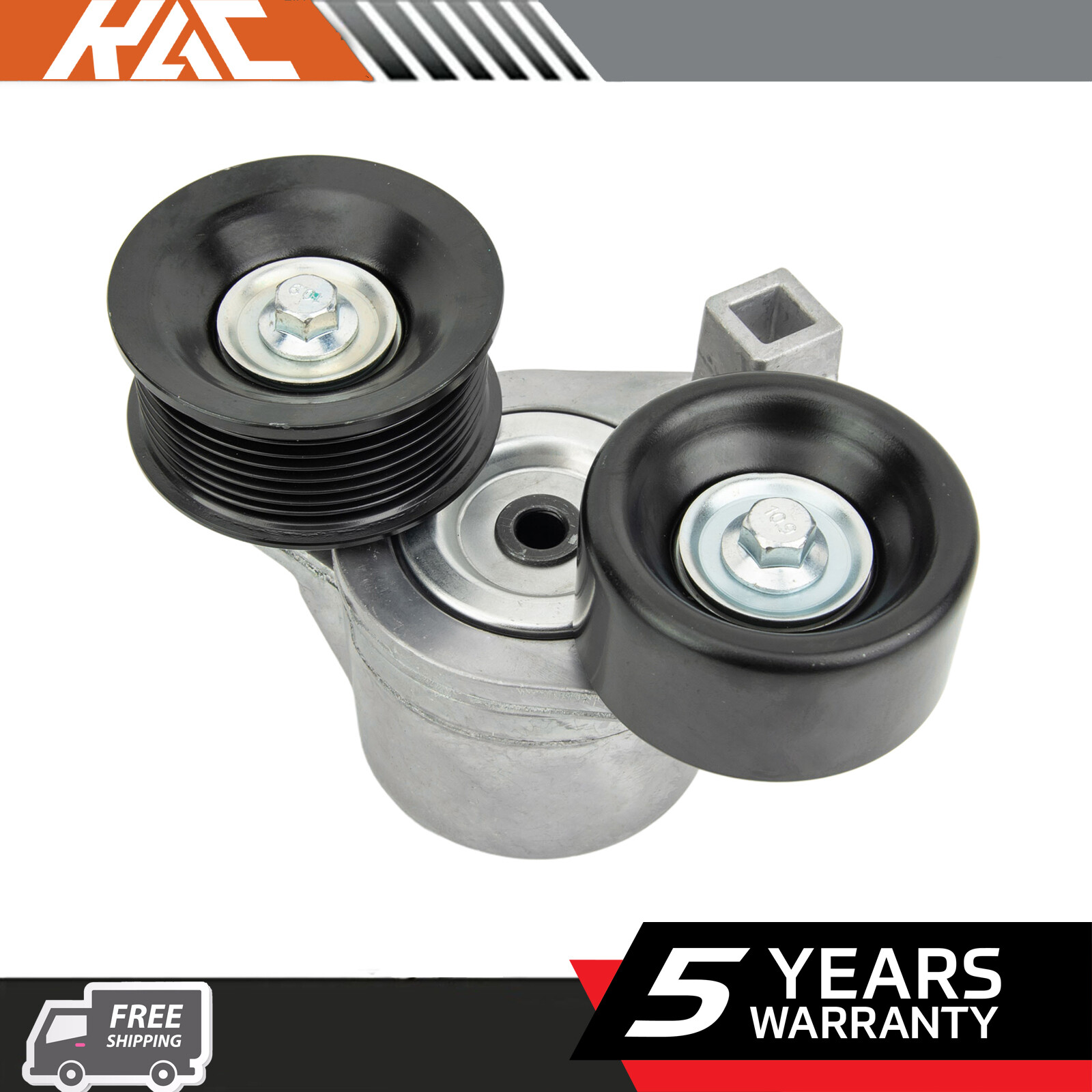 98-03 Ford F-450 Super Duty 7.3L V8 Belt Tensioner Pulley Assembly 38191-image